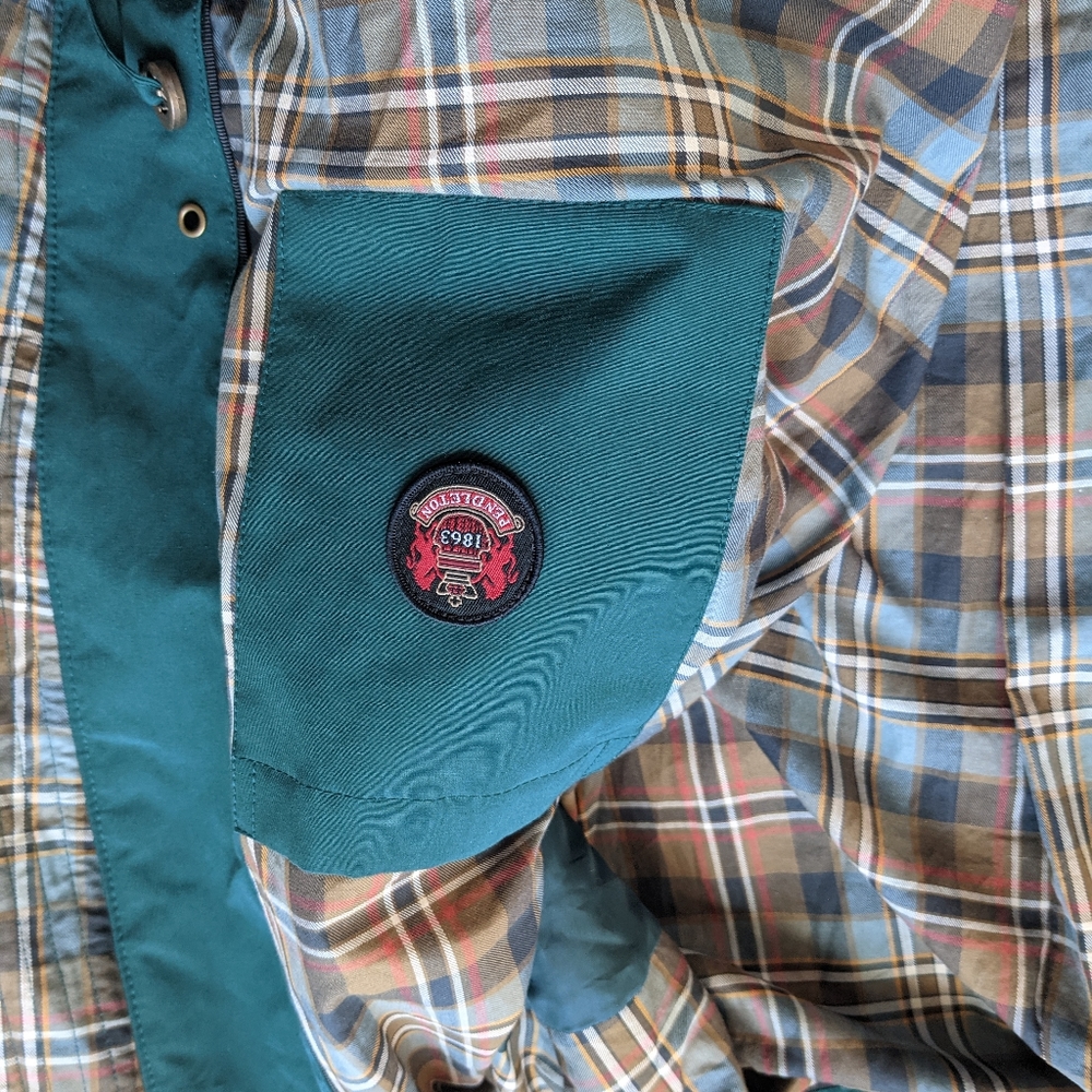 Pendleton Spokane Heritage Rain Parka Jacket XL Forest Green - Picture 10 of 12